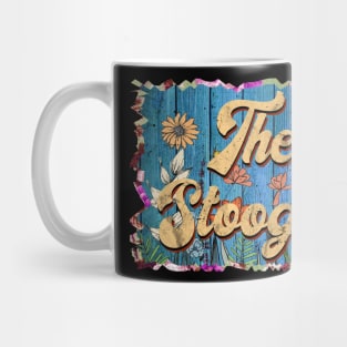 Vintage Stooges Name Flowers Limited Edition Classic Styles Mug